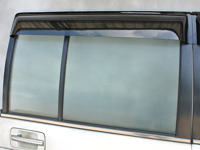 JDM ISUZU Trooper 2nd Gen (1991-2002) /Big Horn/Honda Horizon Dark Smoke Wind deflectors Window Visor - RHD parts [UBS-BIG-DS-4P]
