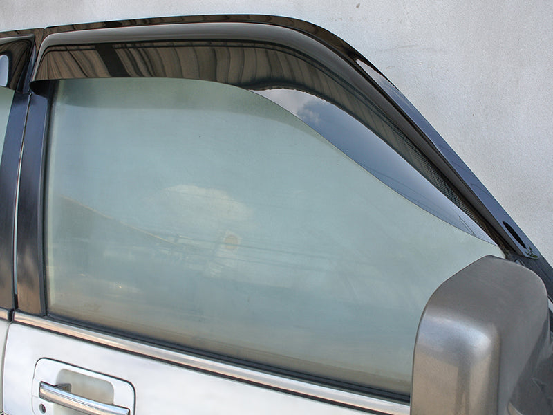 JDM ISUZU Trooper 2nd Gen (1991-2002) /Big Horn/Honda Horizon Dark Smoke Wind deflectors Window Visor - RHD parts [UBS-BIG-DS]