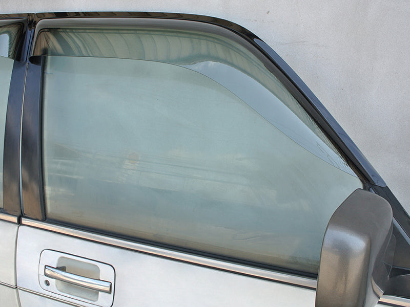 JDM ISUZU Trooper 2nd Gen (1991-2002) /Big Horn/Honda Horizon Light Smoke Wind deflectors Window Visor - RHD parts [UBS-BIG-LS-4P]
