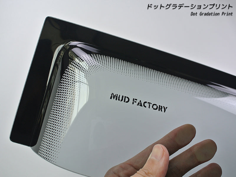 JDM TOYOTA LAND CRUISER UZJ100W HDJ101K LEXUS LX Light Smoke Wind deflectors Window Visor - RHD parts [VX100-BIG-LS]