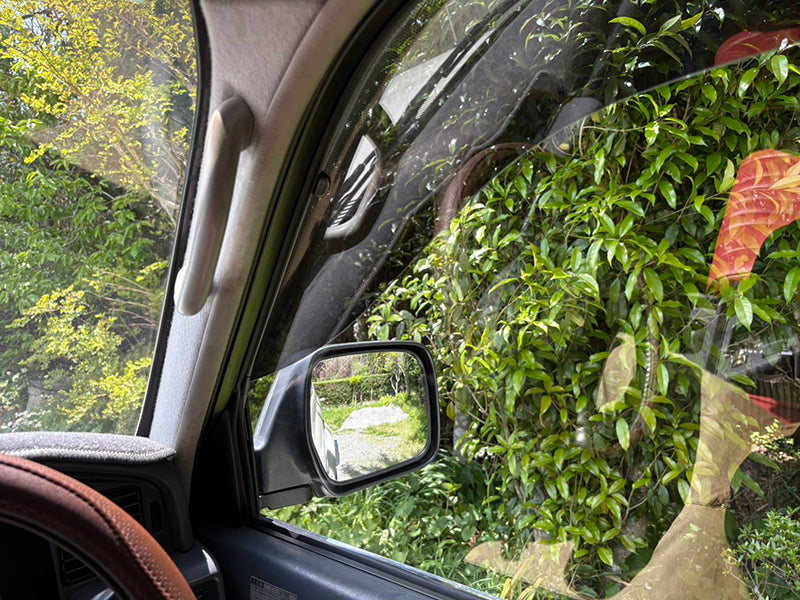 JDM TOYOTA LAND CRUISER HDJ80 HDJ81 FJ80 FZJ80 HZJ81 Dark Smoke Wind deflectors Window Visor - RHD parts [VX80-BIG-DS]