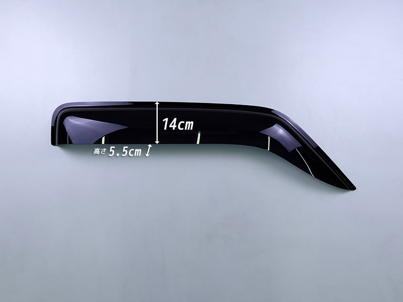 HONDA Element (YH2) Dark Smoke Wind deflectors Window Visor - RHD parts [YH2-BIG-DS]