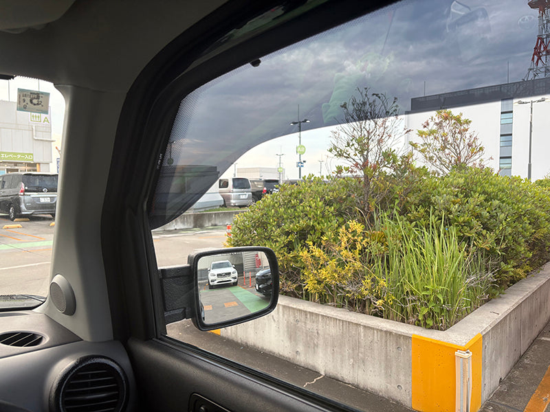 HONDA Element (YH2) Dark Smoke Wind deflectors Window Visor - RHD parts [YH2-BIG-DS]