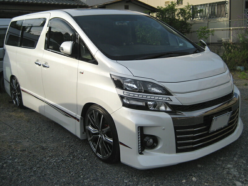 JDM TOYOTA Alphard Vellfire AH20 AGH20 Wind deflectors Window Visor - RHD parts [al20-spw-ls-4p]