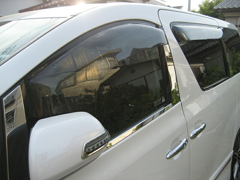 JDM TOYOTA Alphard Vellfire AH20 AGH20 Wind deflectors Window Visor - RHD parts [al20-spw-ls]