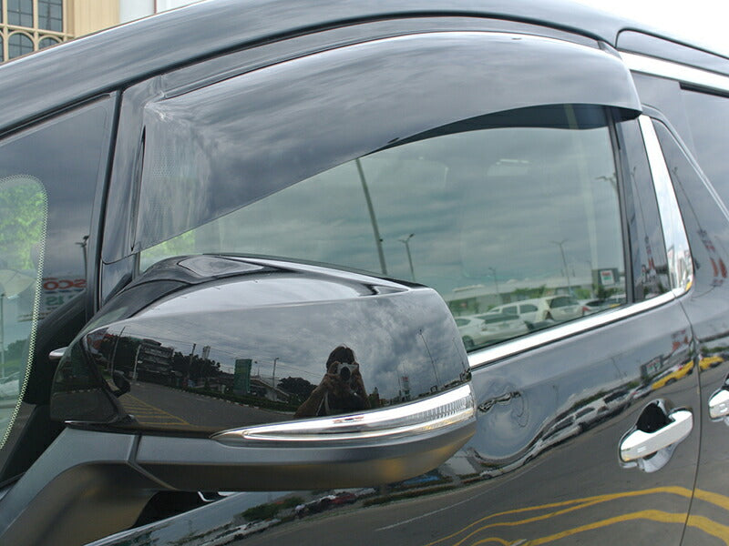 JDM TOYOTA Alphard Vellfire AH30/AGH30 series Wind deflectors Window Visor - RHD parts [al30-big-ds]