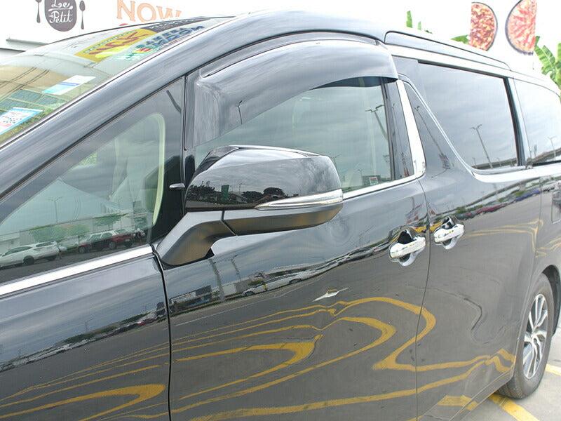 JDM TOYOTA Alphard Vellfire AH30/AGH30 series Wind deflectors Window Visor - RHD parts [al30-big-ds]