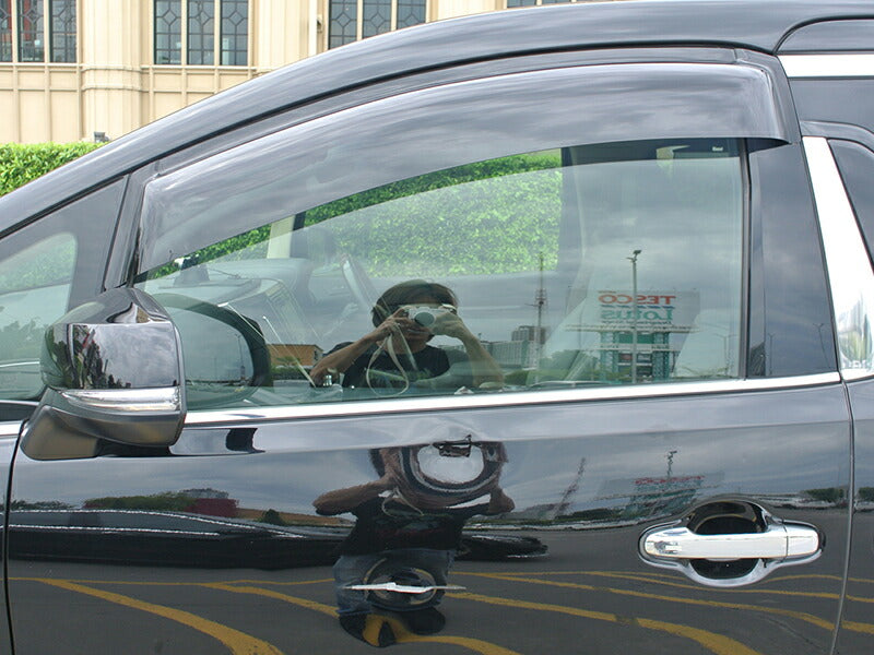 JDM TOYOTA Alphard Vellfire AH30/AGH30 series Wind deflectors Window Visor - RHD parts [al30-big-ds]