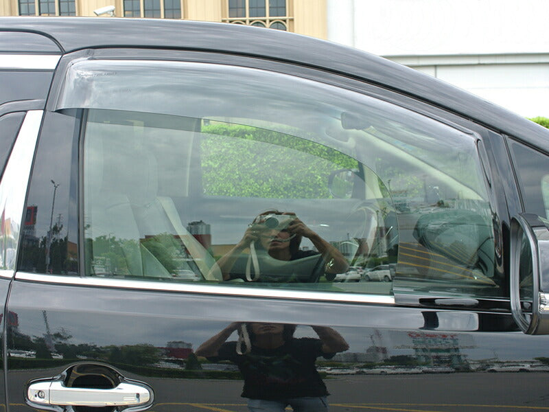 JDM TOYOTA Alphard Vellfire AH30/AGH30 series Wind deflectors Window Visor - RHD parts [al30-spw-ls]