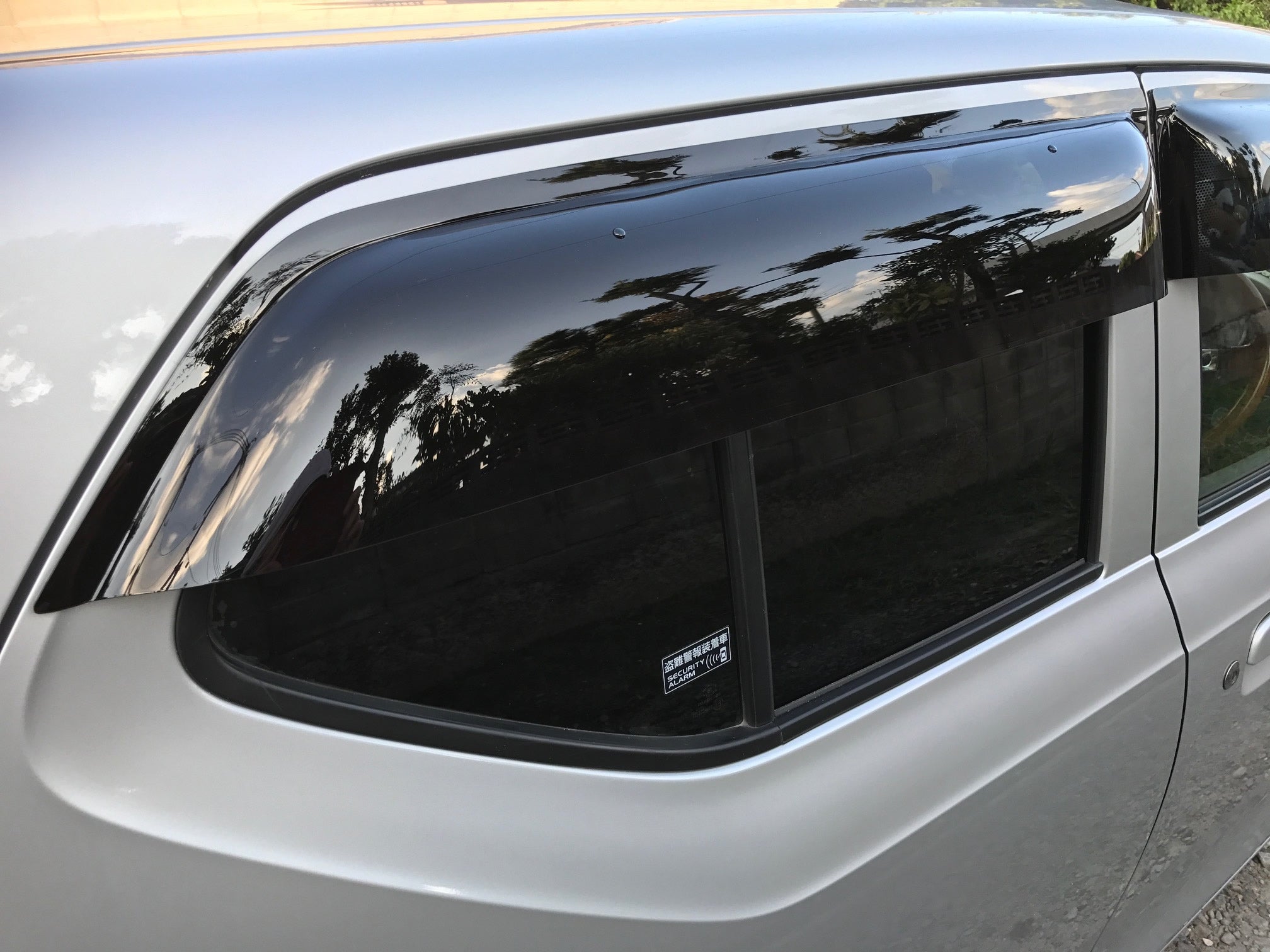 JDM SUZUKI ALTO 8th GEN HA36S Japanese Kei Car Wind deflectors Window Visor - RHD parts [alt8-big-ds]