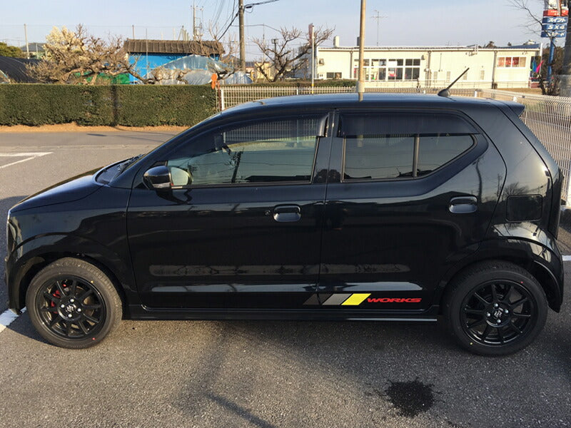 JDM SUZUKI ALTO 8th GEN HA36S Japanese Kei Car Wind deflectors Window Visor - RHD parts [alt8-big-ds]