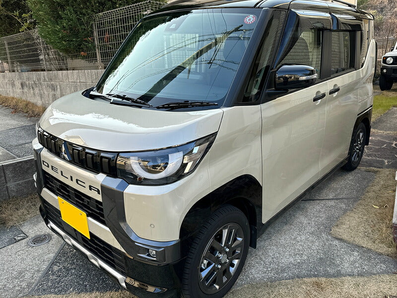 JDM Mitsubishi DELICA mini / eK Space / eK Cross Space B34A/B35A/B37A/B38A Dark Smoke Wind deflectors Window Visor - RHD parts [b34a-big-ds-4p]