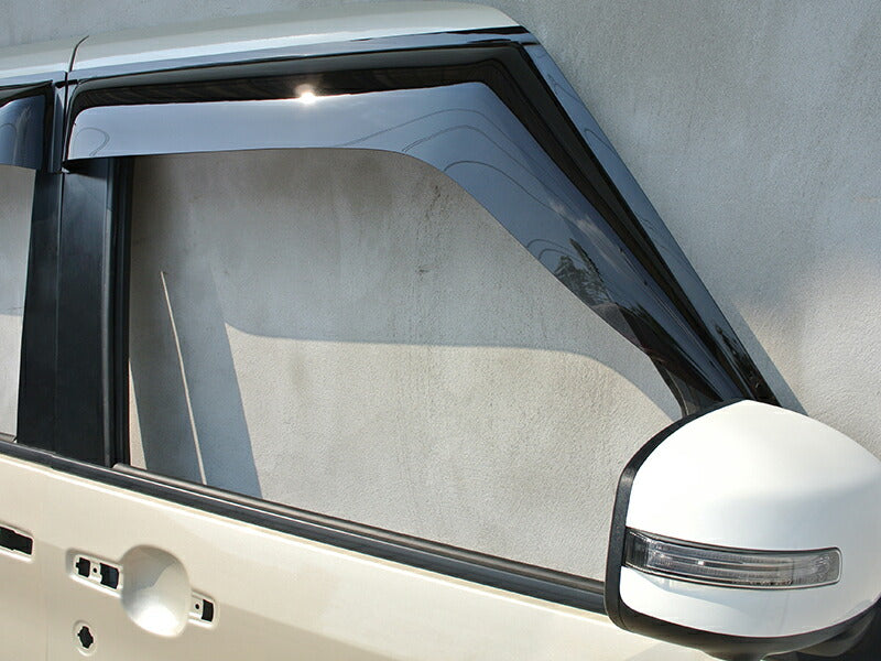 JDM Mitsubishi DELICA mini / eK Space / eK Cross Space B34A/B35A/B37A/B38A Dark Smoke Wind deflectors Window Visor - RHD parts [b34a-big-ds-4p]