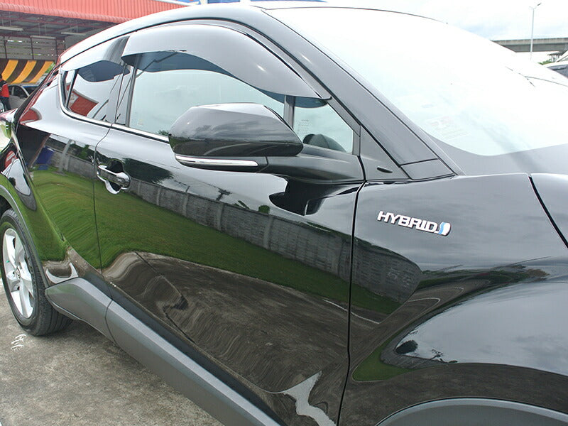 C-HR ドアバイザー ワイドバイザー ダーク CHR パーツ [chr-big-ds]