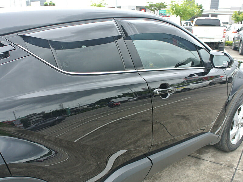 C-HR ドアバイザー ワイドバイザー ダーク CHR パーツ [chr-big-ds]