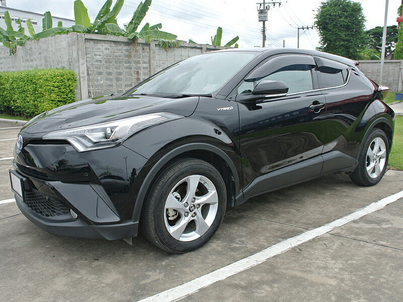 C-HR ドアバイザー ワイドバイザー ダーク CHR パーツ [chr-big-ds]