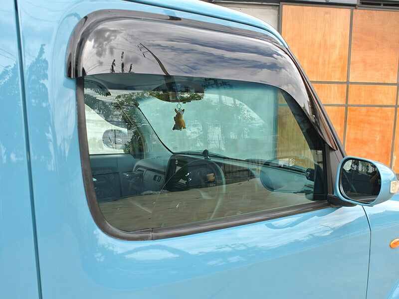 JDM NISSAN CUBE Z11 / CUBE3 Wind deflectors Window Visor (*Front pair) - RHD parts [cube11-big-ds-2p]