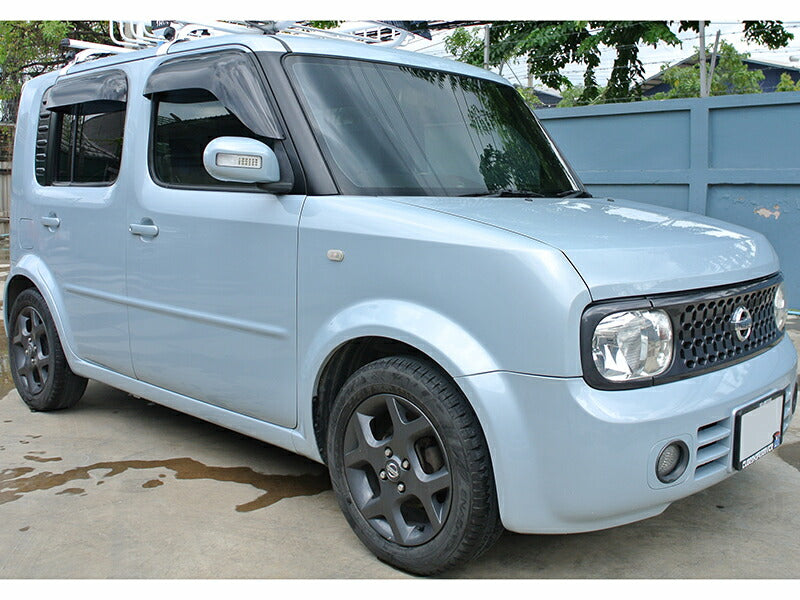 JDM NISSAN CUBE Z11 / CUBE3 Wind deflectors Window Visor (*Front pair) - RHD parts [cube11-big-ds-2p]