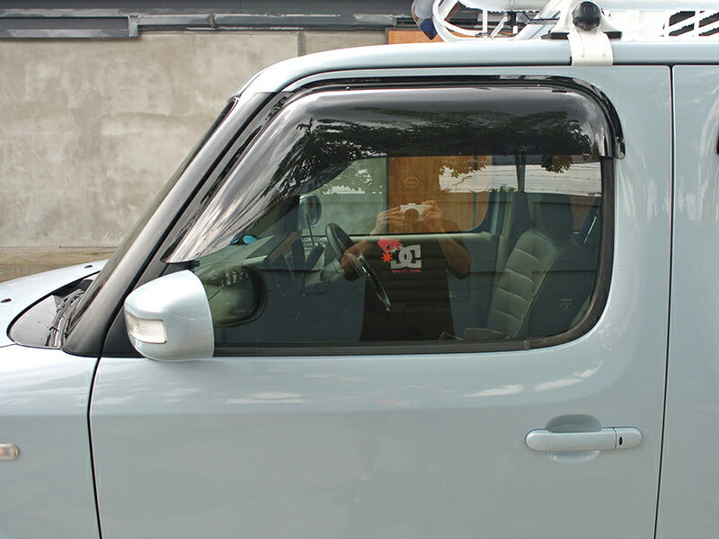 JDM NISSAN CUBE Z11 / CUBE3 Wind deflectors Window Visor (*Front pair) - RHD parts [cube11-big-ds-2p]