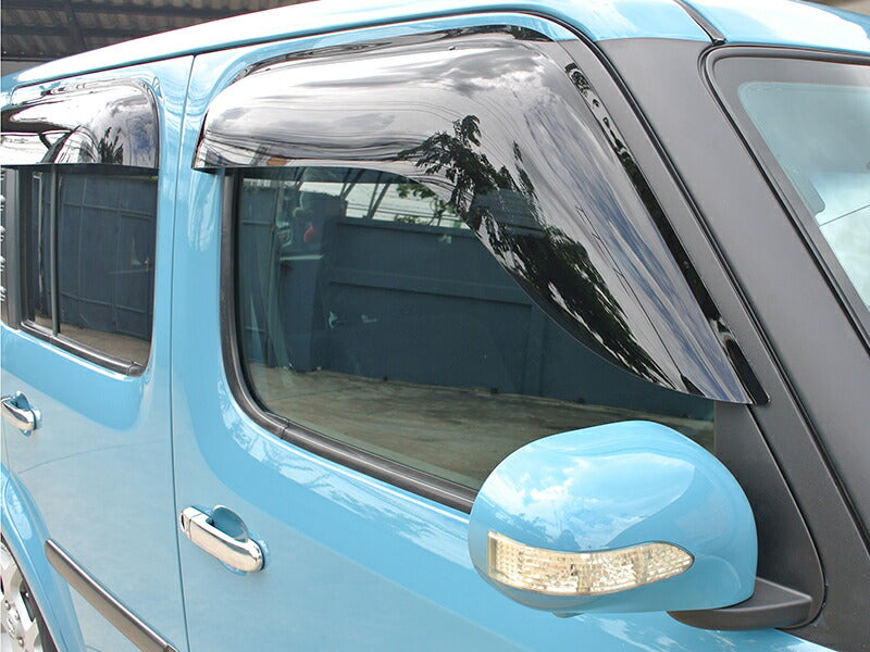 JDM NISSAN CUBE Z11 / CUBE3 Wind deflectors Window Visor - RHD parts [cube11-big-ds]