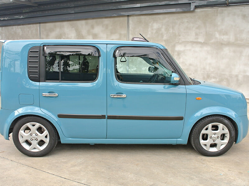 JDM NISSAN CUBE Z11 / CUBE3 Wind deflectors Window Visor - RHD parts [cube11-big-ds]