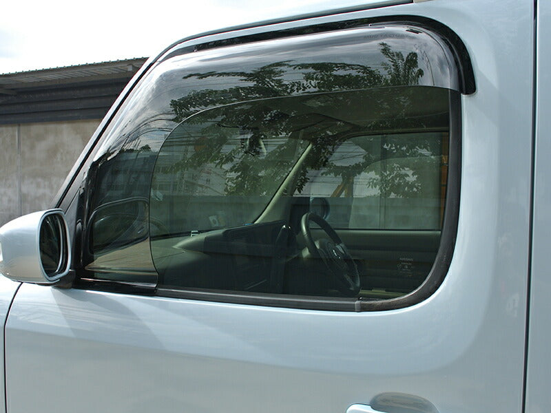 JDM NISSAN CUBE Z11 / CUBE3 Wind deflectors Window Visor (*Front pair) - RHD parts [cube11-spw-ls-2p]