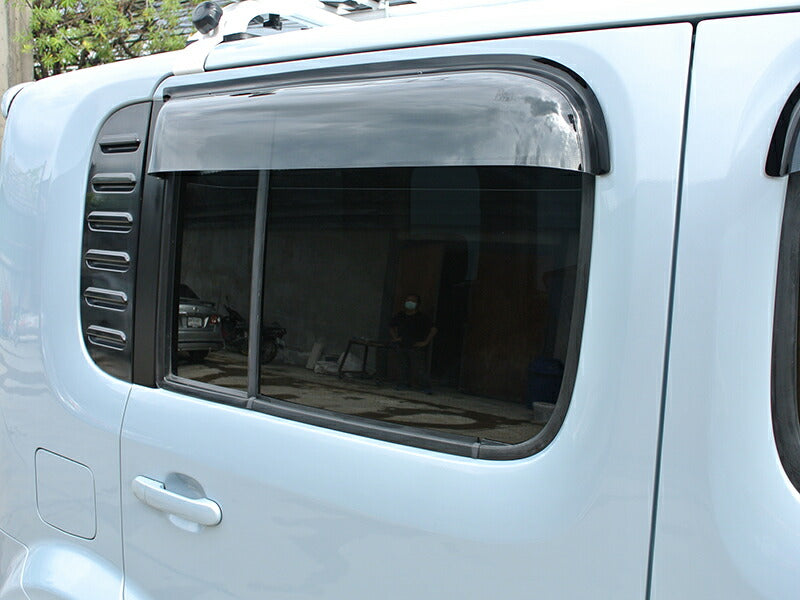 JDM NISSAN CUBE Z11 / CUBE3 Wind deflectors Window Visor - RHD parts [cube11-spw-ls]