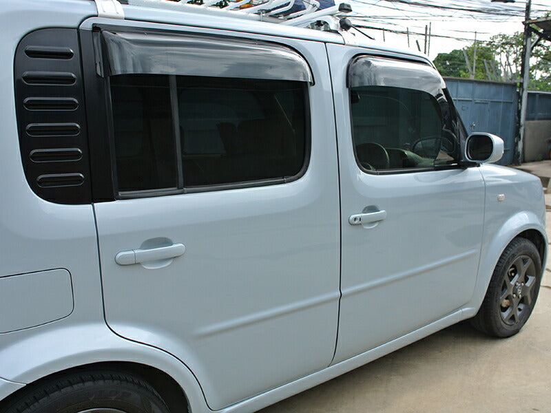 JDM NISSAN CUBE Z11 / CUBE3 Wind deflectors Window Visor - RHD parts [cube11-spw-ls]