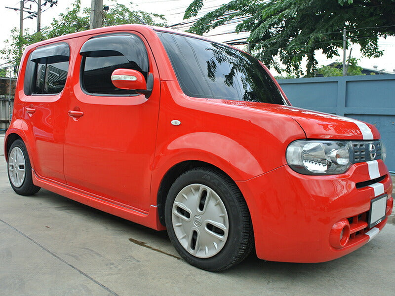 JDM CUBE Z12 NZ12 Wind deflectors Window Visor (*Front pair) - RHD parts [cube12-big-ds-2p]