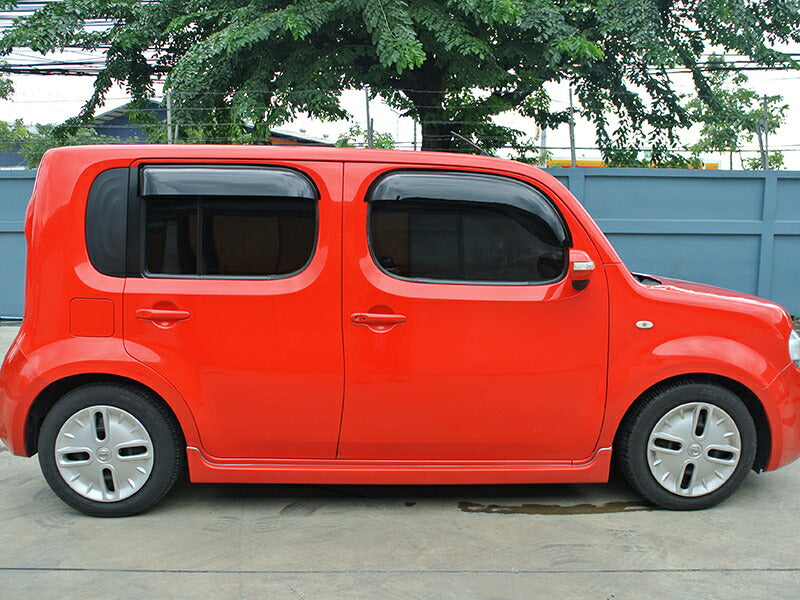 JDM CUBE Z12 NZ12 Wind deflectors Window Visor (*Front pair) - RHD parts [cube12-big-ds-2p]