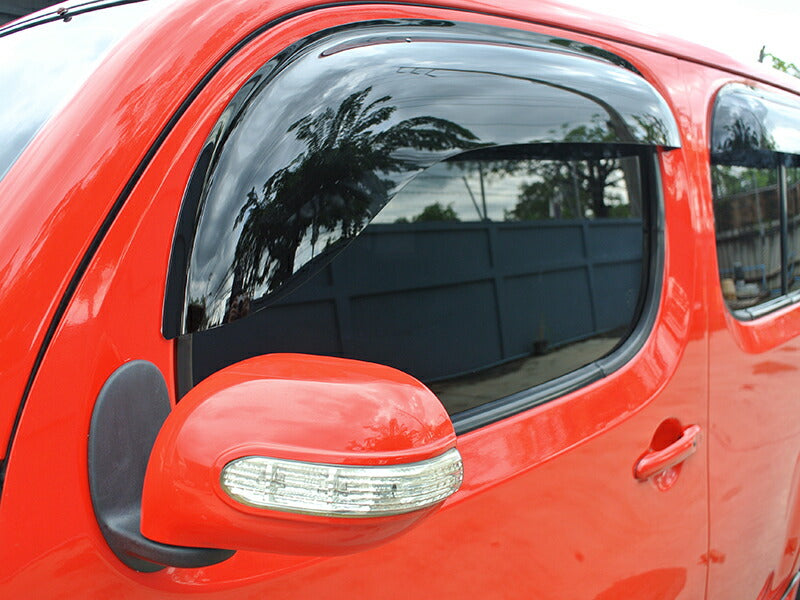 JDM CUBE Z12 NZ12 Wind deflectors Window Visor (*Front pair) - RHD parts [cube12-big-ds-2p]