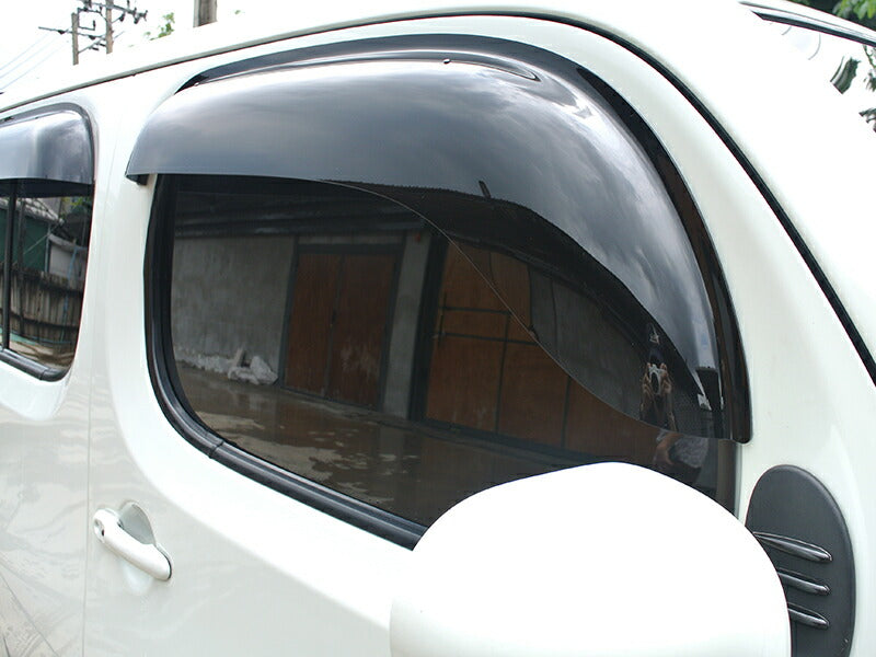 JDM CUBE Z12 NZ12 Wind deflectors Window Visor (*Front pair) - RHD parts [cube12-big-ds-2p]