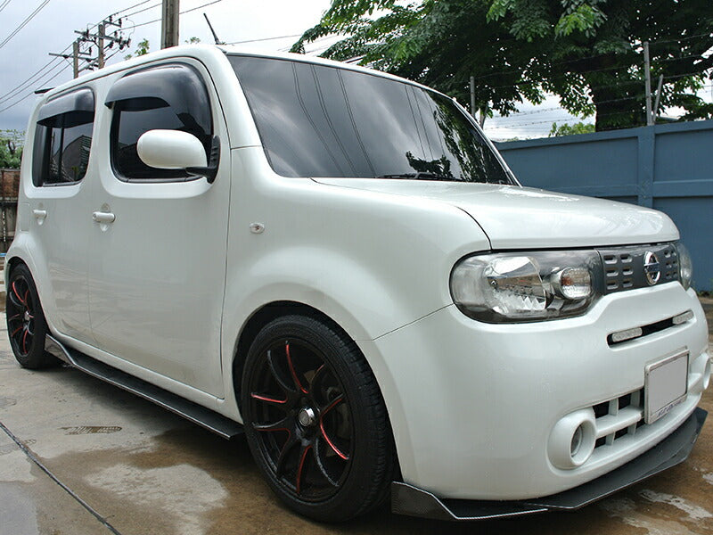 JDM CUBE Z12 NZ12 Wind deflectors Window Visor (*Front pair) - RHD parts [cube12-big-ds-2p]
