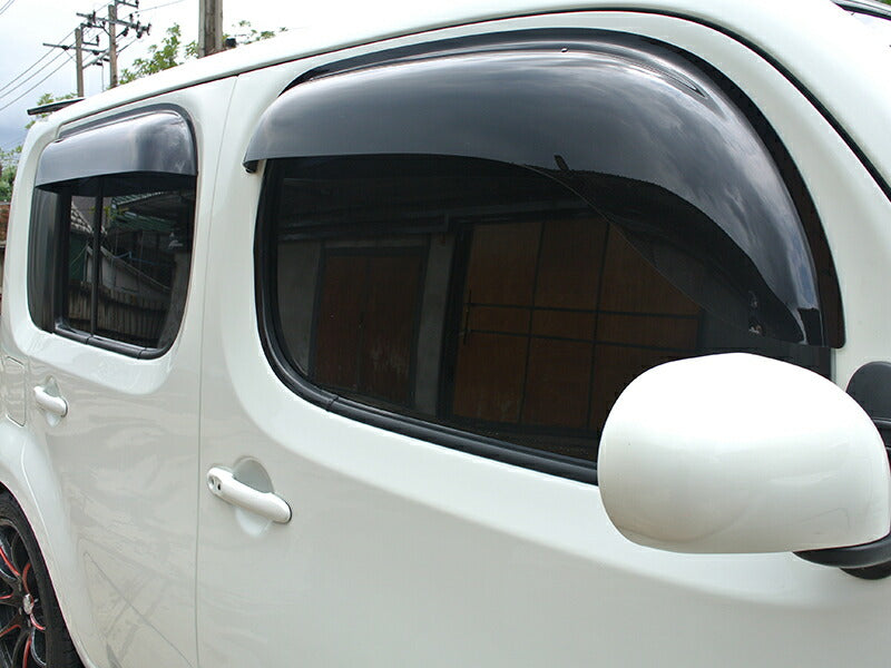 JDM Nissan CUBE Z12 NZ12 Wind deflectors Window Visor - RHD parts [cube12-big-ds]
