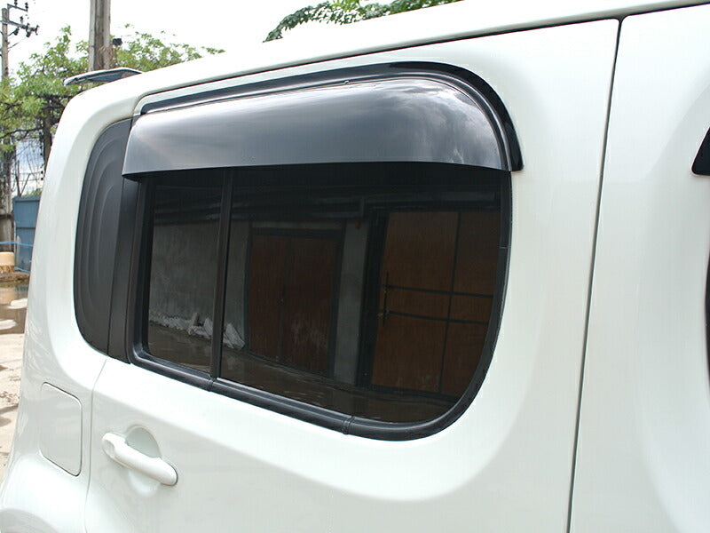 JDM Nissan CUBE Z12 NZ12 Wind deflectors Window Visor - RHD parts [cube12-big-ds]