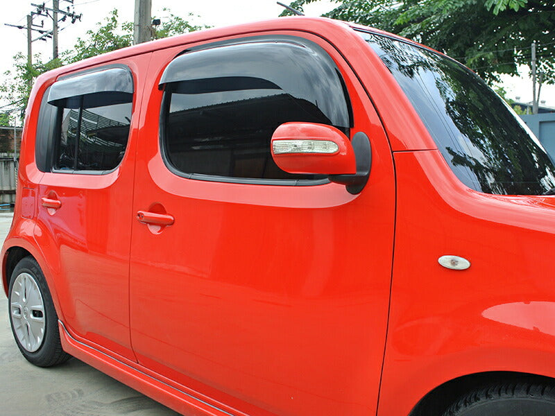 JDM Nissan CUBE Z12 NZ12 Wind deflectors Window Visor - RHD parts [cube12-big-ds]