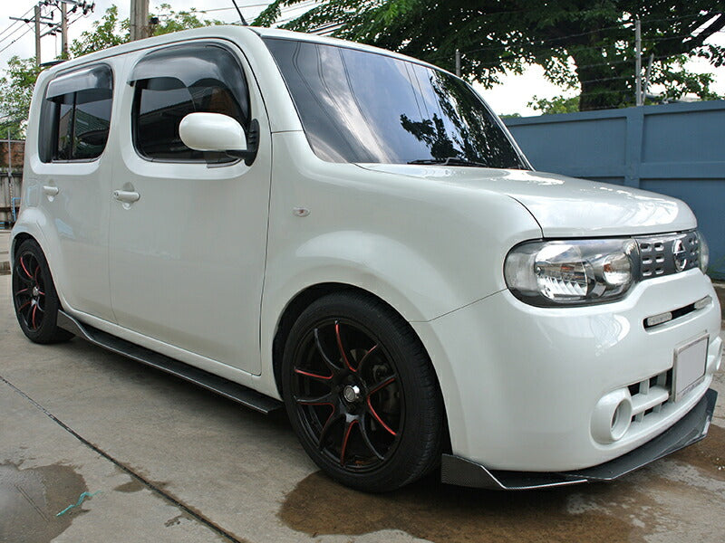 JDM CUBE Z12 NZ12 Wind deflectors Window Visor (*Front pair) - RHD parts [cube12-spw-ls-2p]