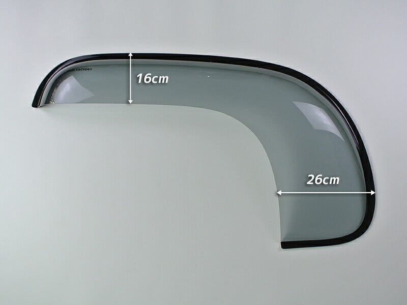 JDM CUBE Z12 NZ12 Wind deflectors Window Visor (*Front pair) - RHD parts [cube12-spw-ls-2p]