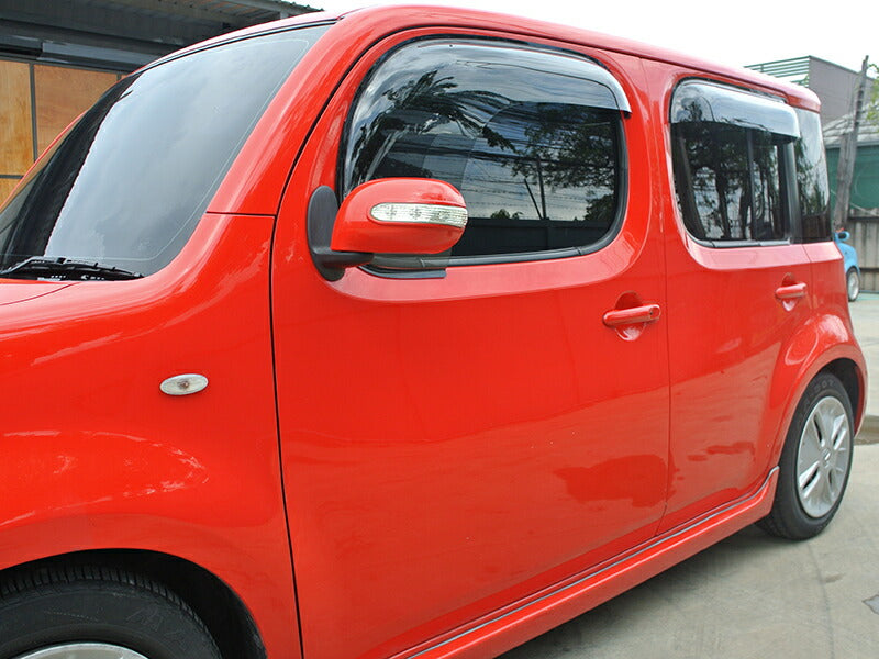 JDM CUBE Z12 NZ12 Wind deflectors Window Visor (*Front pair) - RHD parts [cube12-spw-ls-2p]