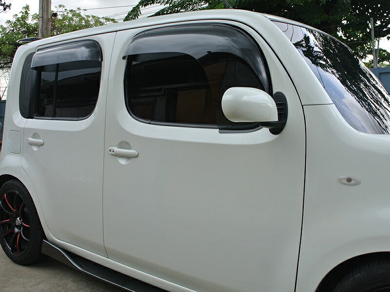 JDM Nissan CUBE Z12 NZ12 Wind deflectors Window Visor - RHD parts [cube12-spw-ls]