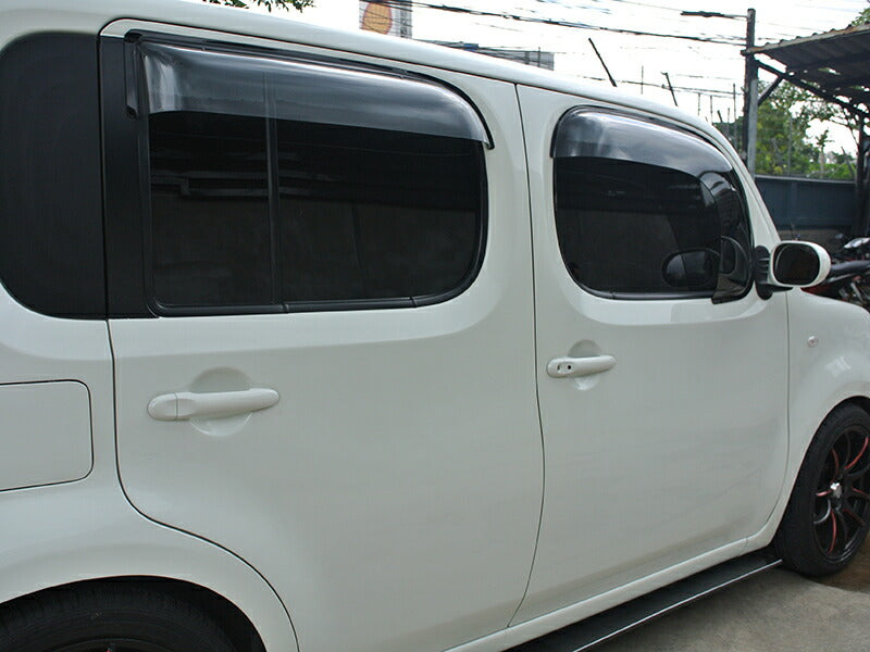 JDM Nissan CUBE Z12 NZ12 Wind deflectors Window Visor - RHD parts [cube12-spw-ls]