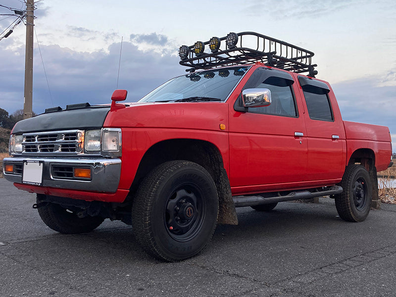 Buy Nissan D21 Dark Smoke Wind Deflectors | MudFactory