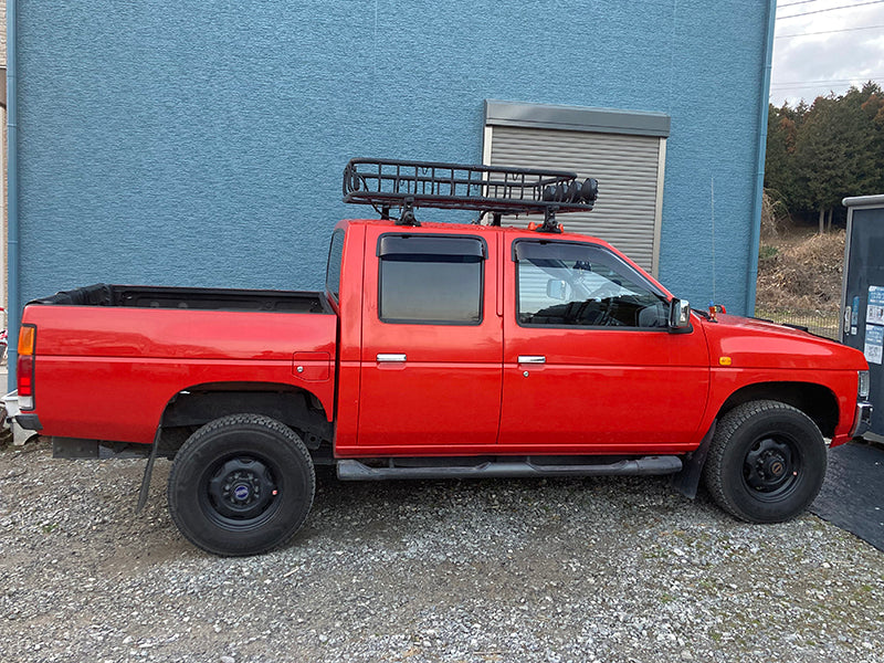 Buy Nissan D21 Hardbody Dark Smoke Wind Deflectors | MudFactory