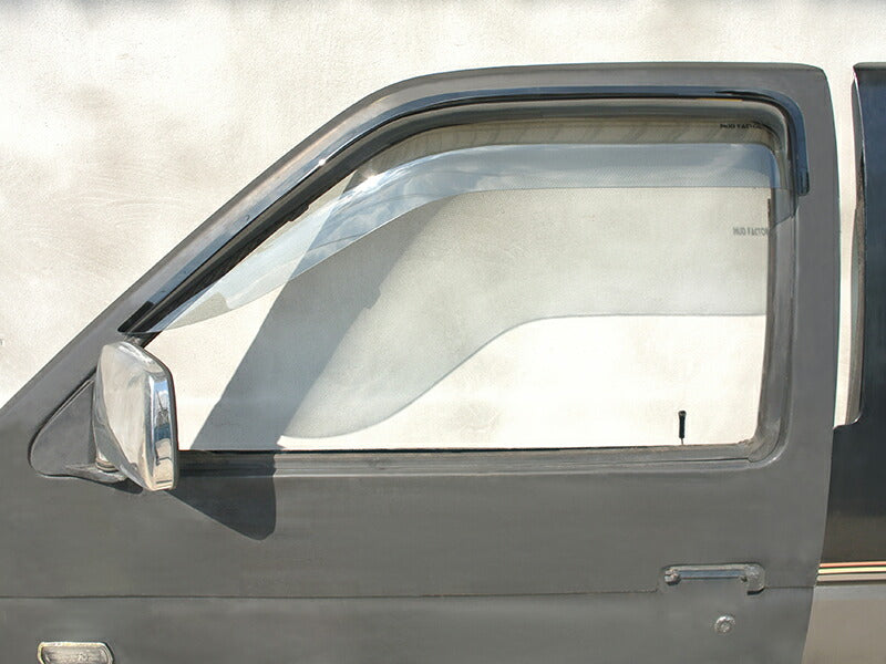 JDM Nissan D21 / HARDBODY/ Big M (DUTSUN) Light Smoke Wind deflectors Window Visor - RHD parts [d21-big-ls-4p]