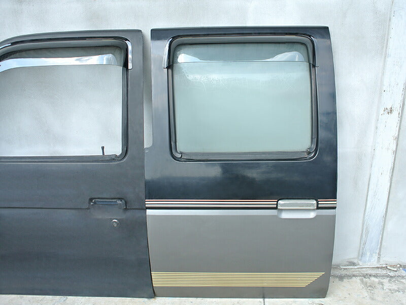 JDM Nissan D21 / HARDBODY/ Big M (DUTSUN) Light Smoke Wind deflectors Window Visor - RHD parts [d21-re-ls]