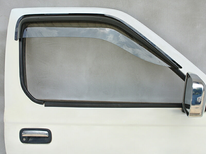 JDM Nissan Frontier D22 (DUTSUN) Light Smoke Wind deflectors Window Visor - RHD parts [d22-big-ls-4p]