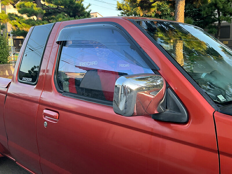 日産 ダットサントラック ダットラ D22 ドアバイザー LS ピックアップ 純正 より幅広 [d22-big-ls]