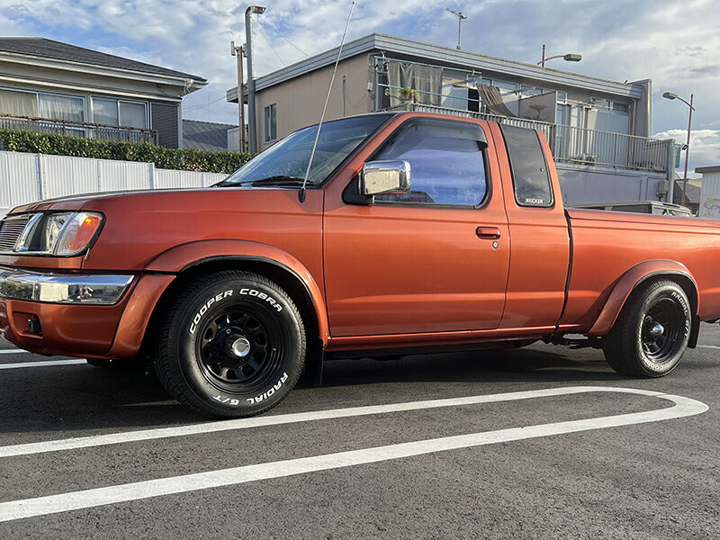 JDM Nissan Frontier D22 (DUTSUN) Light Smoke Wind deflectors Window Visor - RHD parts [d22-big-ls]