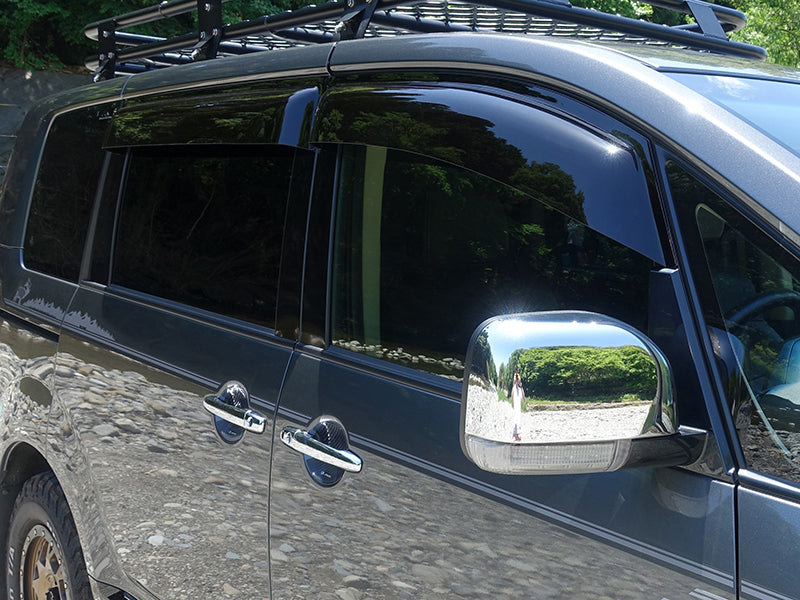 JDM MITSUBISHI DELICA D5 Wind deflectors Window Visor - RHD parts [d5-big-ds]