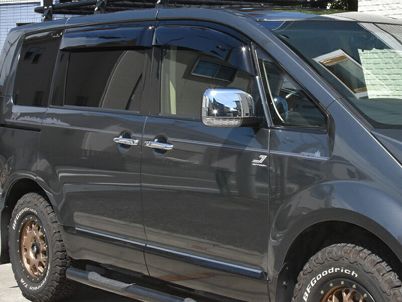 JDM MITSUBISHI DELICA D5 Wind deflectors Window Visor - RHD parts [d5-big-ds]